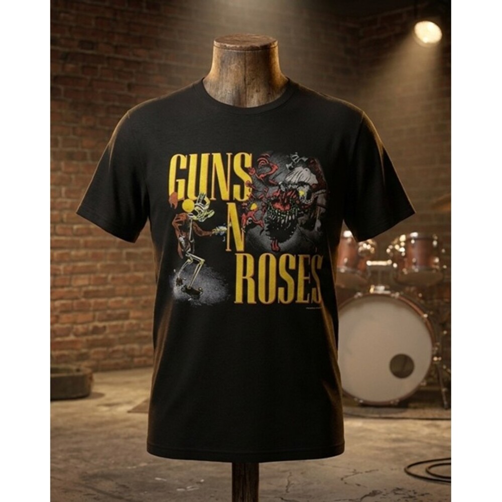 Guns n Roses Rock Band T-Shirt Black